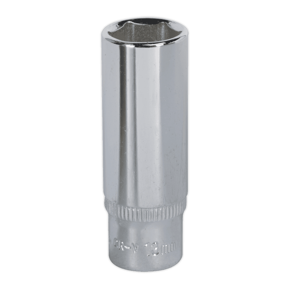 WallDrive, Socket 13mm Deep 1/4"Sq Drive Fully Polished Model No.-14499
