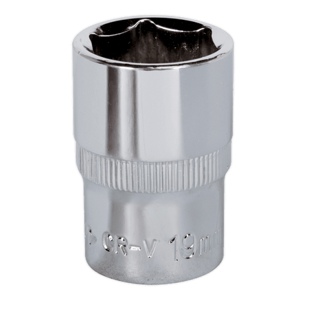 WallDrive, Socket 19mm 1/2"Sq Drive Fully Polished Model No.-14736