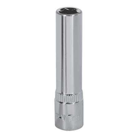 WallDrive, Socket 7mm Deep 1/4"Sq Drive Fully Polished Model No.-14759