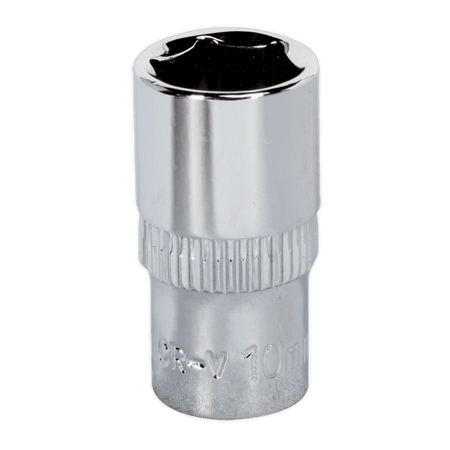 WallDrive, Socket 10mm 1/4"Sq Drive Fully Polished Model No.-14772