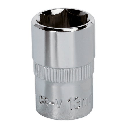 WallDrive, Socket 13mm 3/8"Sq Drive Fully Polished Model No.-14781