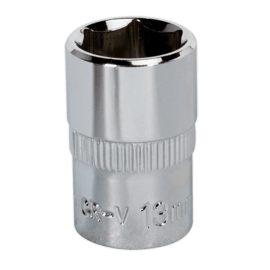 WallDrive, Socket 13mm 3/8"Sq Drive Fully Polished Model No.-14781