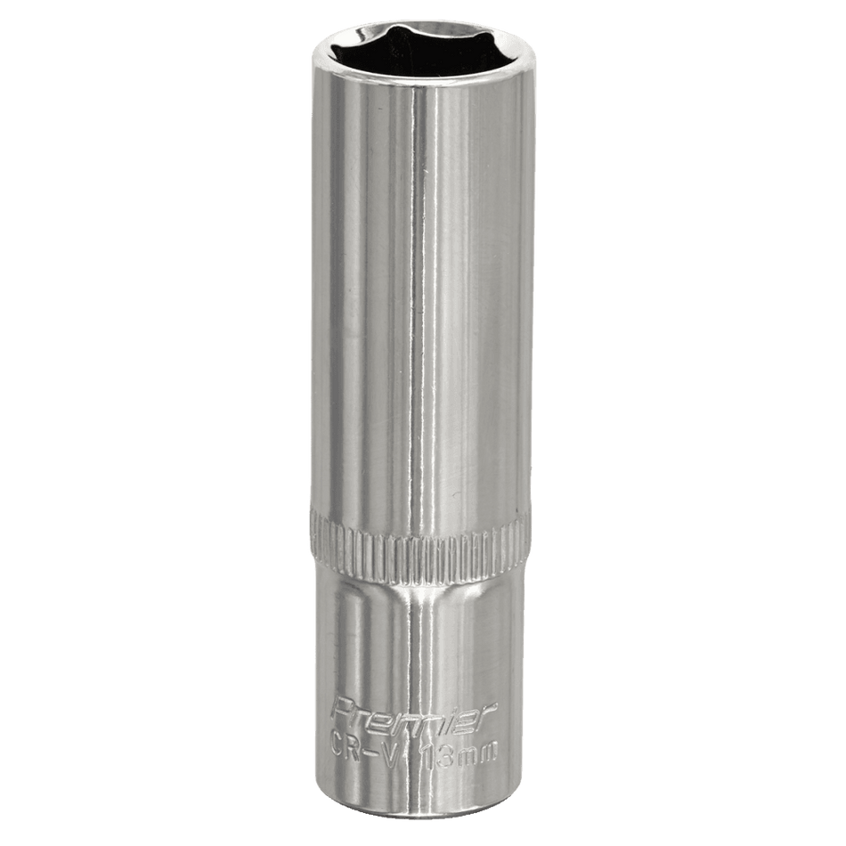 WallDrive, Socket 13mm Deep 3/8"Sq Drive Fully Polished Model No.-14794