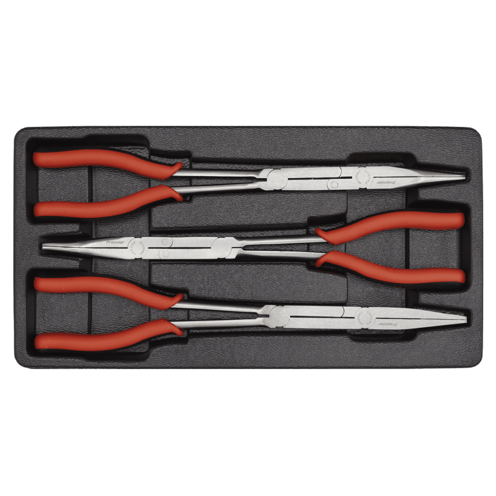 Double Joint Pliers Set 3pc Long Reach 335mm Model No.-22010
