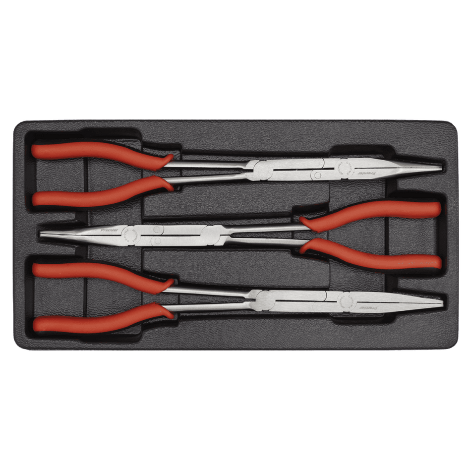 Double Joint Pliers Set 3pc Long Reach 335mm Model No.-22010