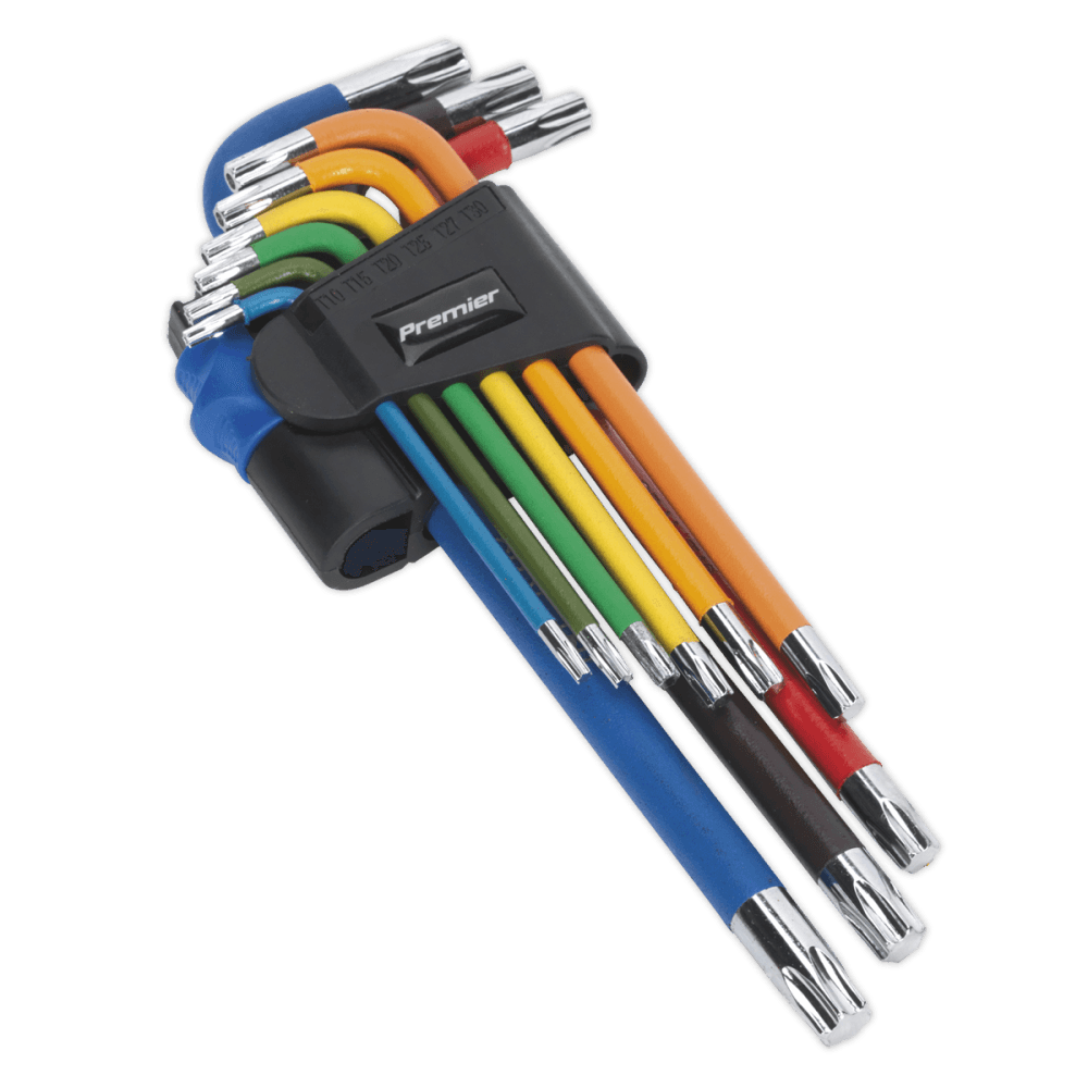 TRX-Star Key Set 9pc Colour-Coded Long Model No.-22043