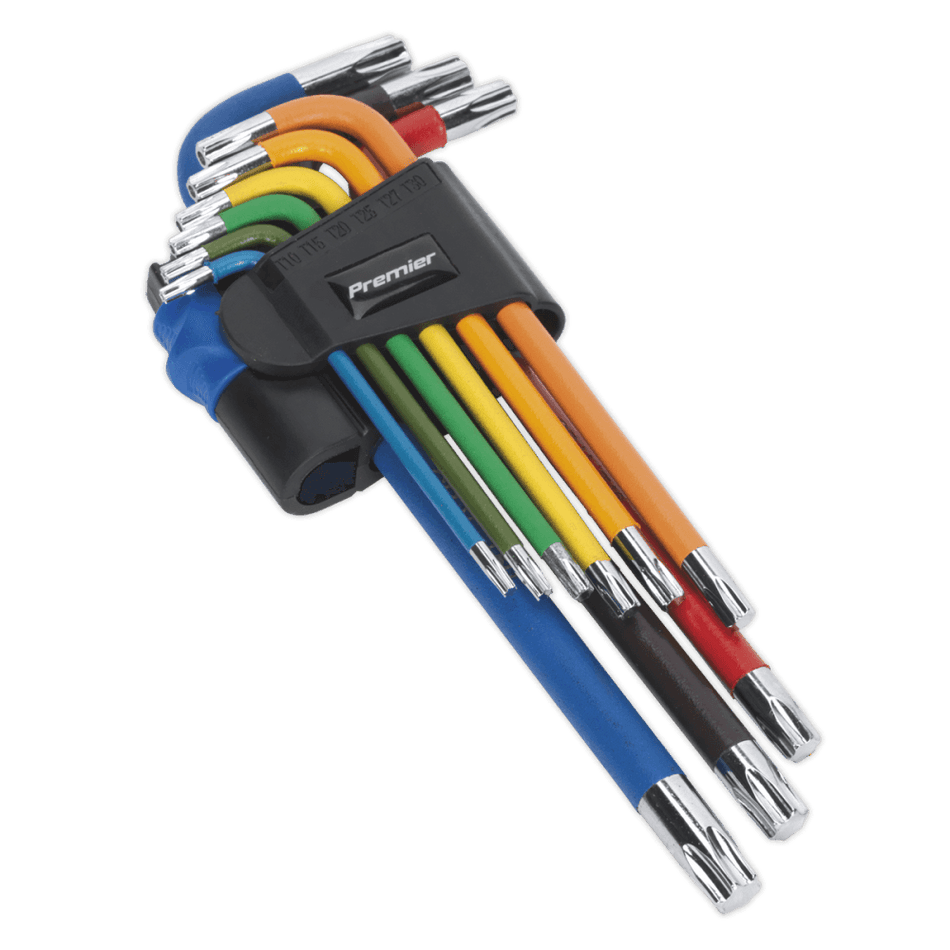 TRX-Star Key Set 9pc Colour-Coded Long Model No.-22043