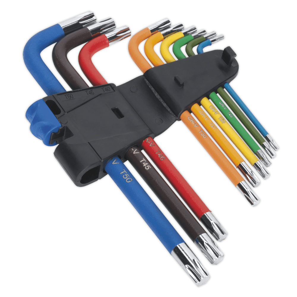 TRX-Star Key Set 9pc Colour-Coded Long Model No.-22043