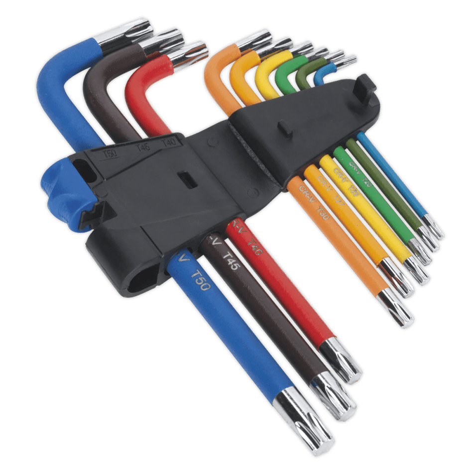 TRX-Star Key Set 9pc Colour-Coded Long Model No.-22043
