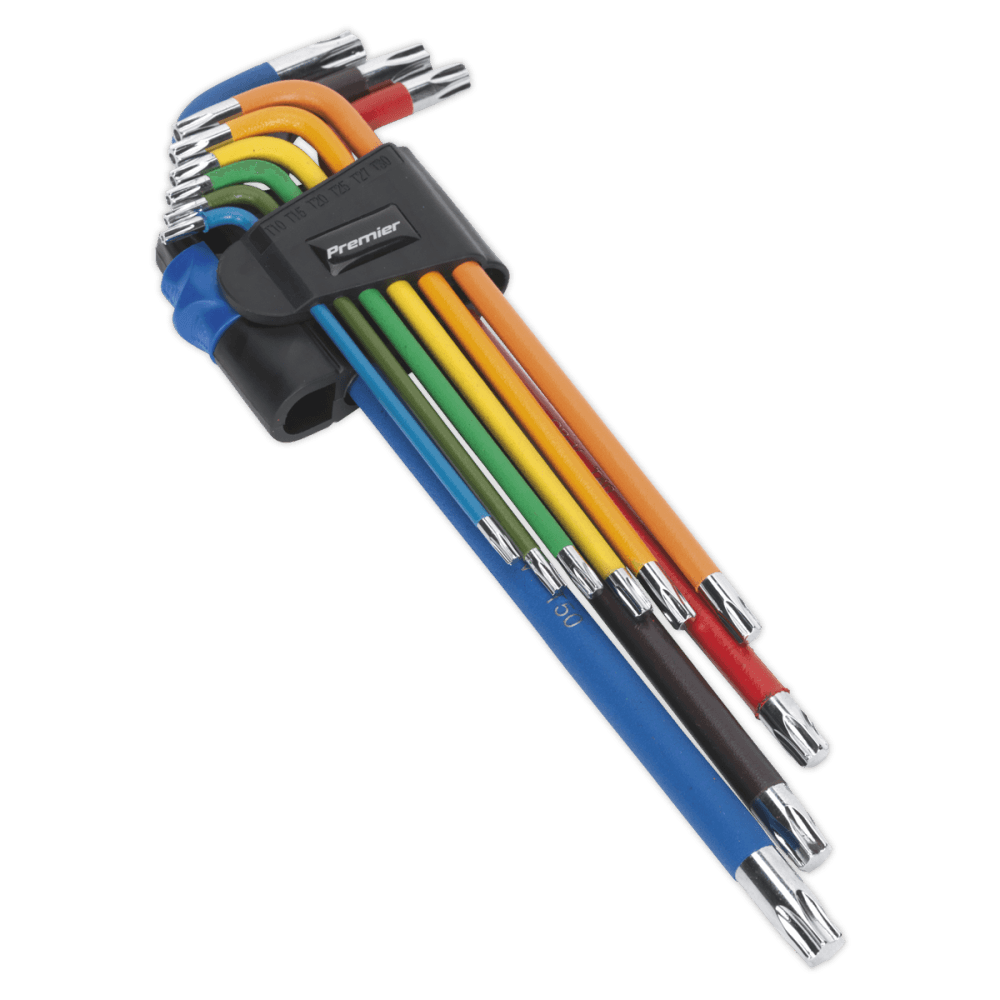 TRX-Star Key Set 9pc Colour-Coded Extra-Long Model No.-22044