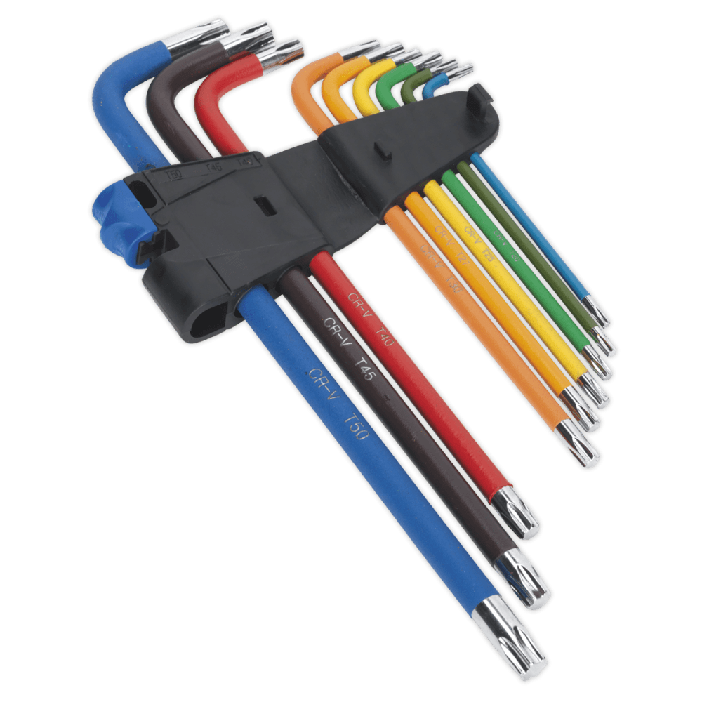 TRX-Star Key Set 9pc Colour-Coded Extra-Long Model No.-22044