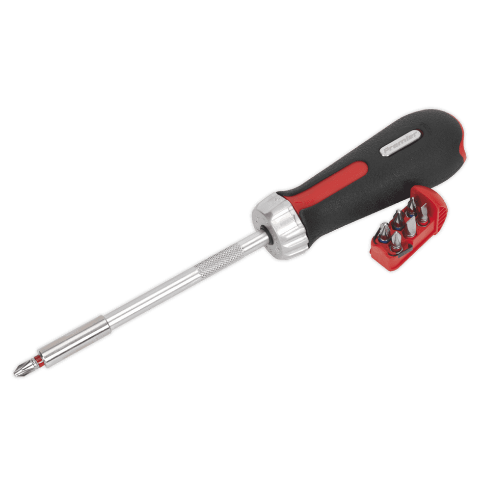 Fine Tooth Ratchet Screwdriver Set 8pc Platinum Series Model No.-22045