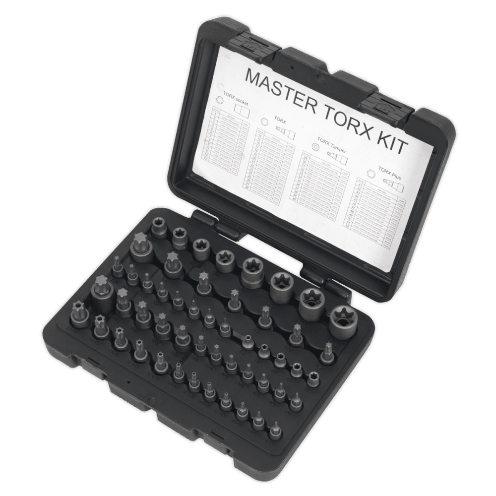TRX-Star Master Socket Set 52pc 1/4", 3/8" & 1/2"Sq Drive Model No.-22127