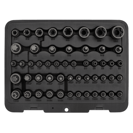 TRX-Star Master Socket Set 52pc 1/4", 3/8" & 1/2"Sq Drive Model No.-22127