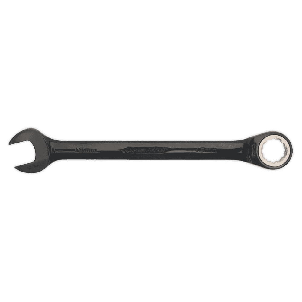 Combination Ratchet Spanner Set 7pc Black Series Metric Model No.-22130