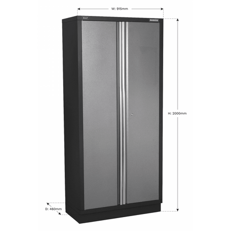 Modular Floor Cabinet 2 Door Full Height 915mm Model No.-21791