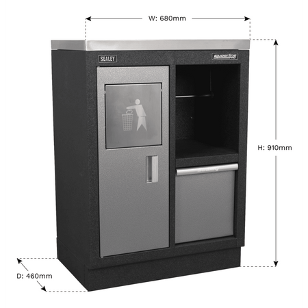 Modular Cabinet Multi-Function 680mm Model No.-21792