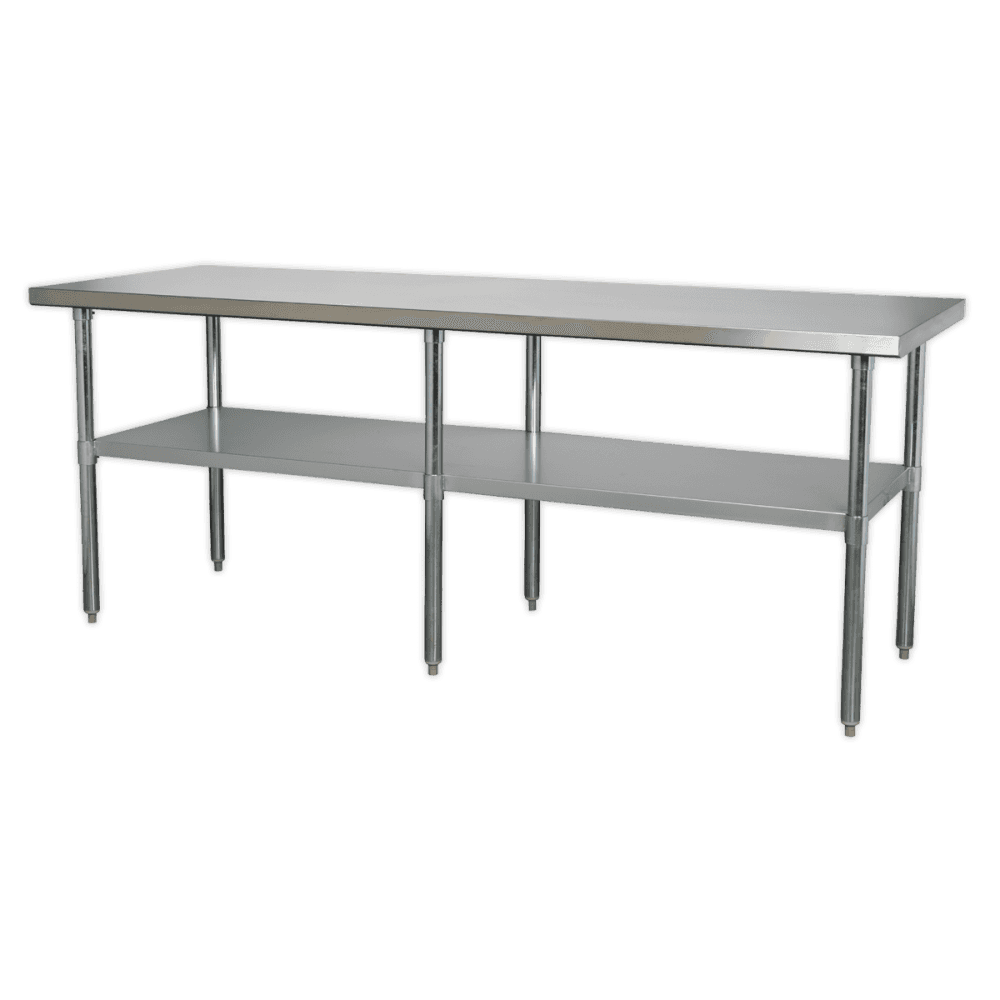 Stainless Steel Workbench 2.1mtr Model No.-21811