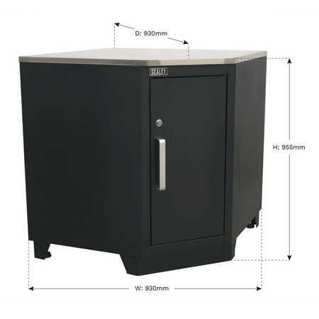 Modular Corner Floor Cabinet 930mm Heavy-Duty Model No.-21928