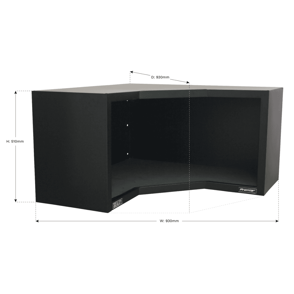Modular Corner Wall Cabinet 930mm Heavy-Duty Model No.-21929