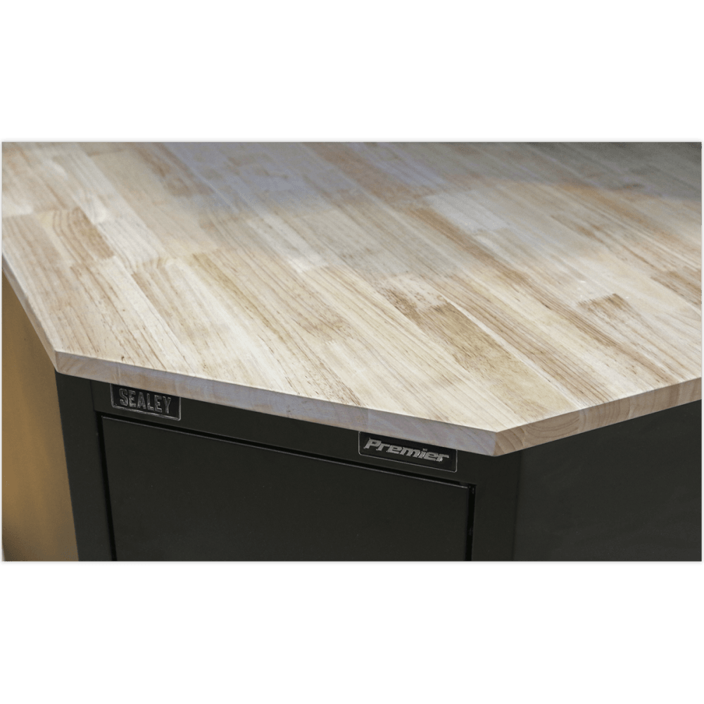 Oak Corner Worktop 930mm Model No.-21931