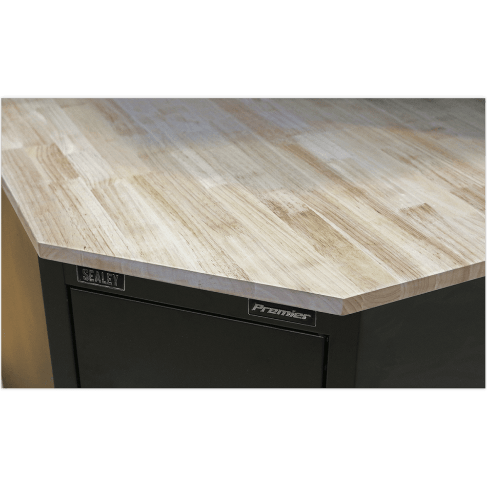 Oak Corner Worktop 930mm Model No.-21931