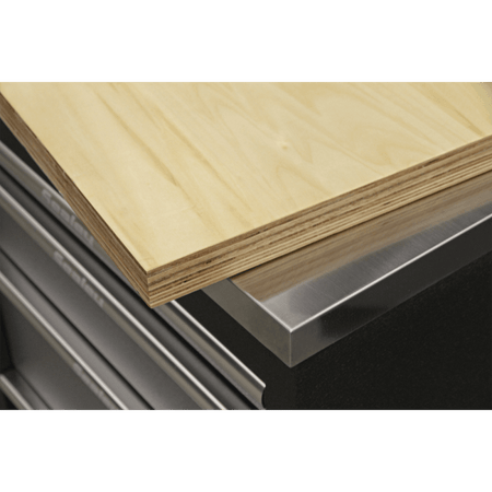 Stainless Steel Corner Worktop 930mm Model No.-21932