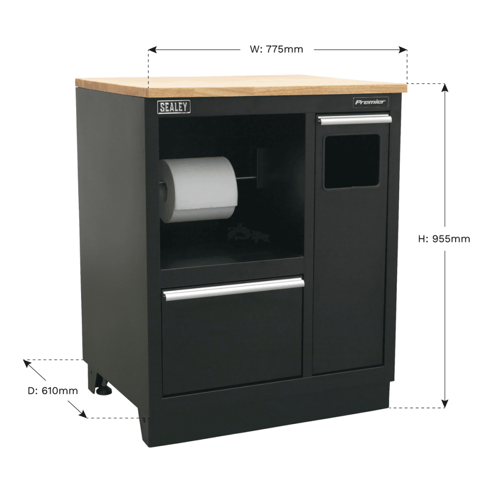Modular Floor Cabinet Multi-Function 775mm Heavy-Duty Model No.-21933
