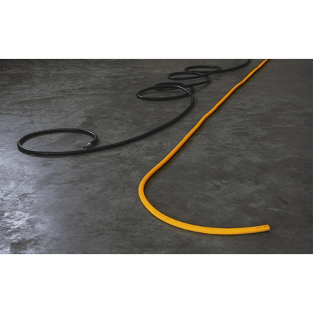 High-Visibility Hybrid Air Hose with 1/4"BSP Unions 10m x 8mm : Model No.-21936