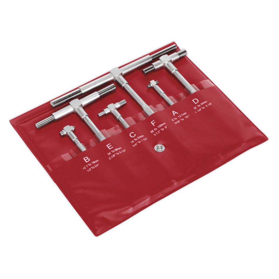 Telescopic Bore Gauge Set 6pc Model No.-21661
