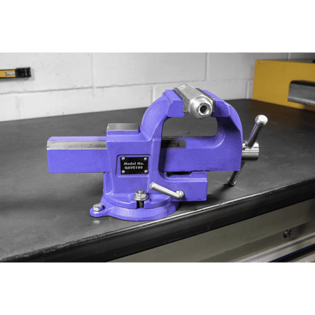 Vice 100mm Quick Action Swivel Base SG Iron Model No.-21709