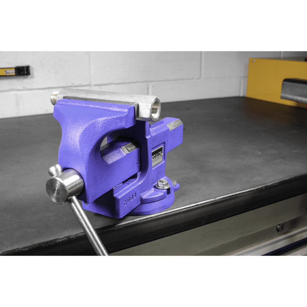 Vice 100mm Quick Action Swivel Base SG Iron Model No.-21709