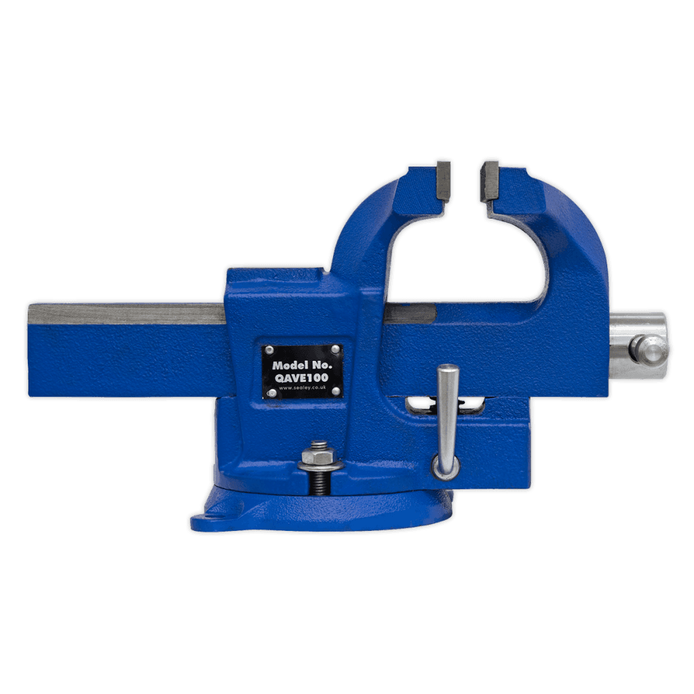 Vice 100mm Quick Action Swivel Base SG Iron Model No.-21709