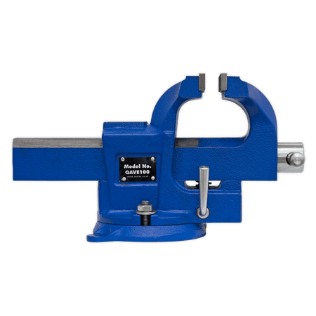 Vice 100mm Quick Action Swivel Base SG Iron Model No.-21709