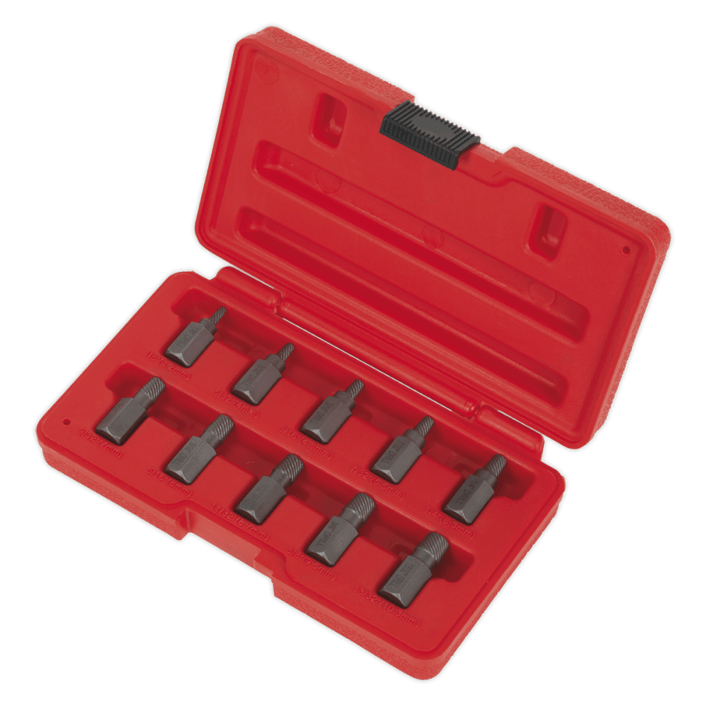 Multi Spline Screw Extractor Set 10pc Model No.-21990