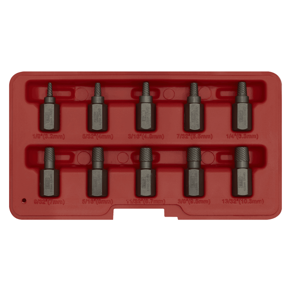 Multi Spline Screw Extractor Set 10pc Model No.-21990