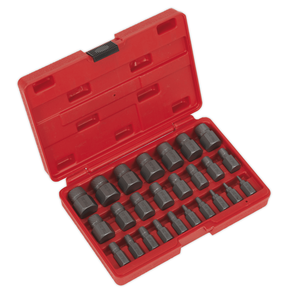 Multi Spline Screw Extractor Set 25pc Model No.-21991
