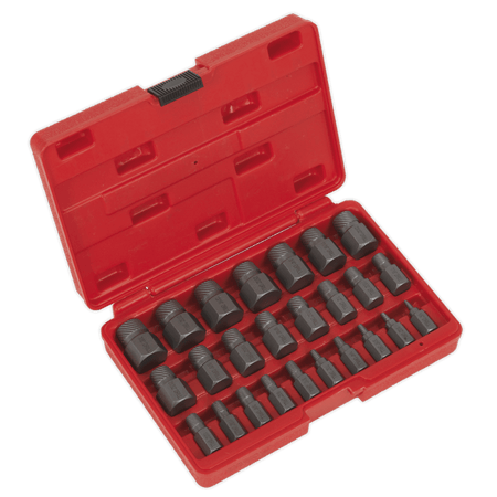 Multi Spline Screw Extractor Set 25pc Model No.-21991
