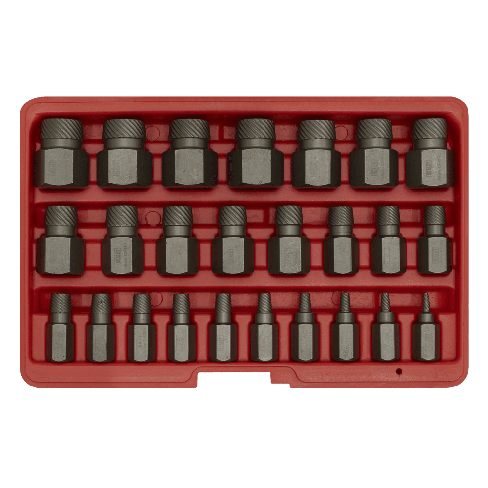 Multi Spline Screw Extractor Set 25pc Model No.-21991