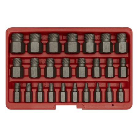 Multi Spline Screw Extractor Set 25pc Model No.-21991