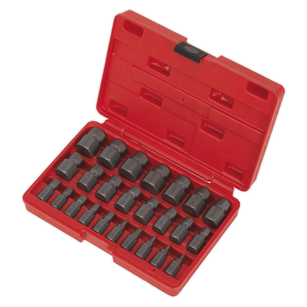 Multi Spline Screw Extractor Set 25pc Model No.-21991