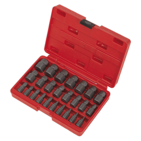 Multi Spline Screw Extractor Set 25pc Model No.-21991