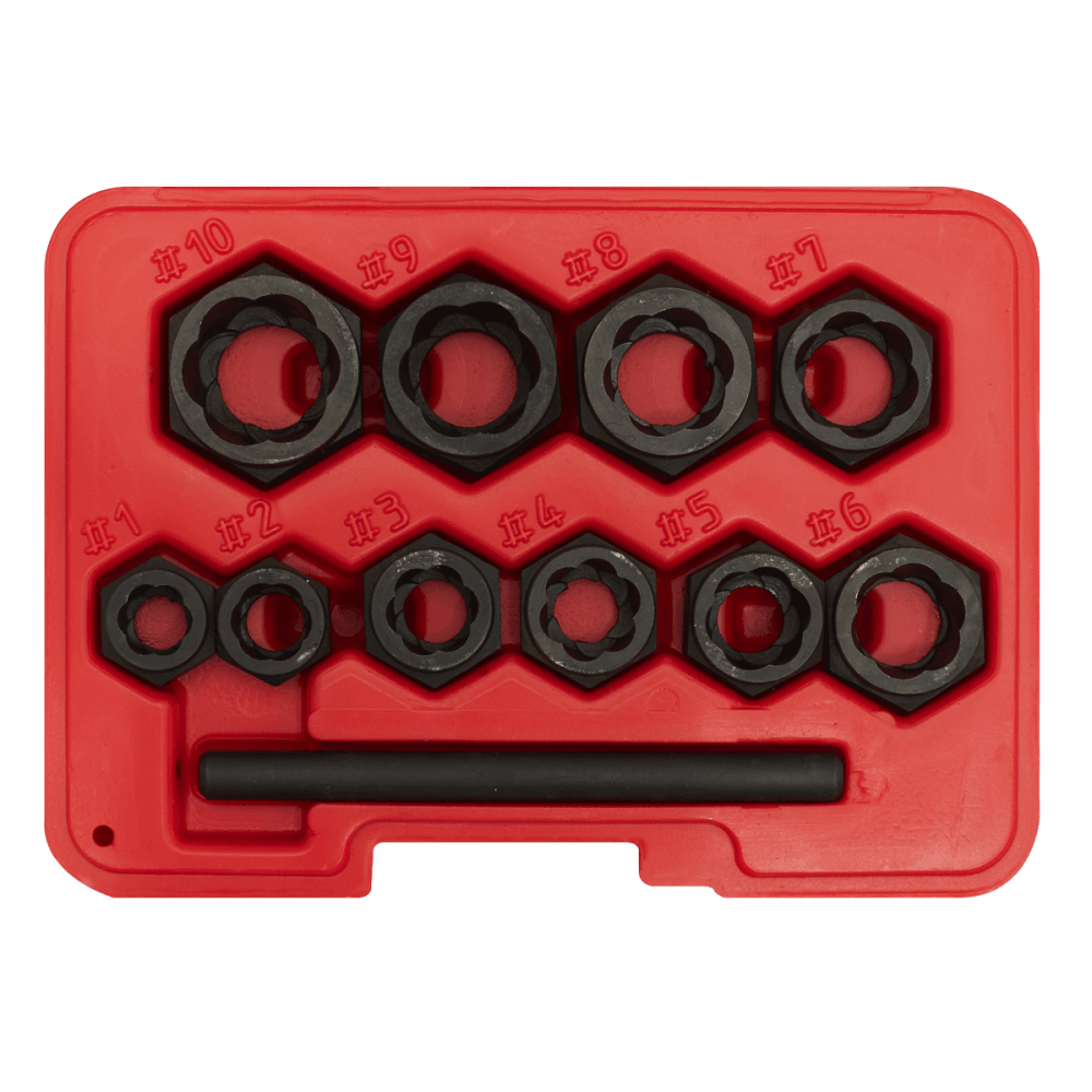 Bolt Extractor Set 10pc Spanner Type Model No.-21992