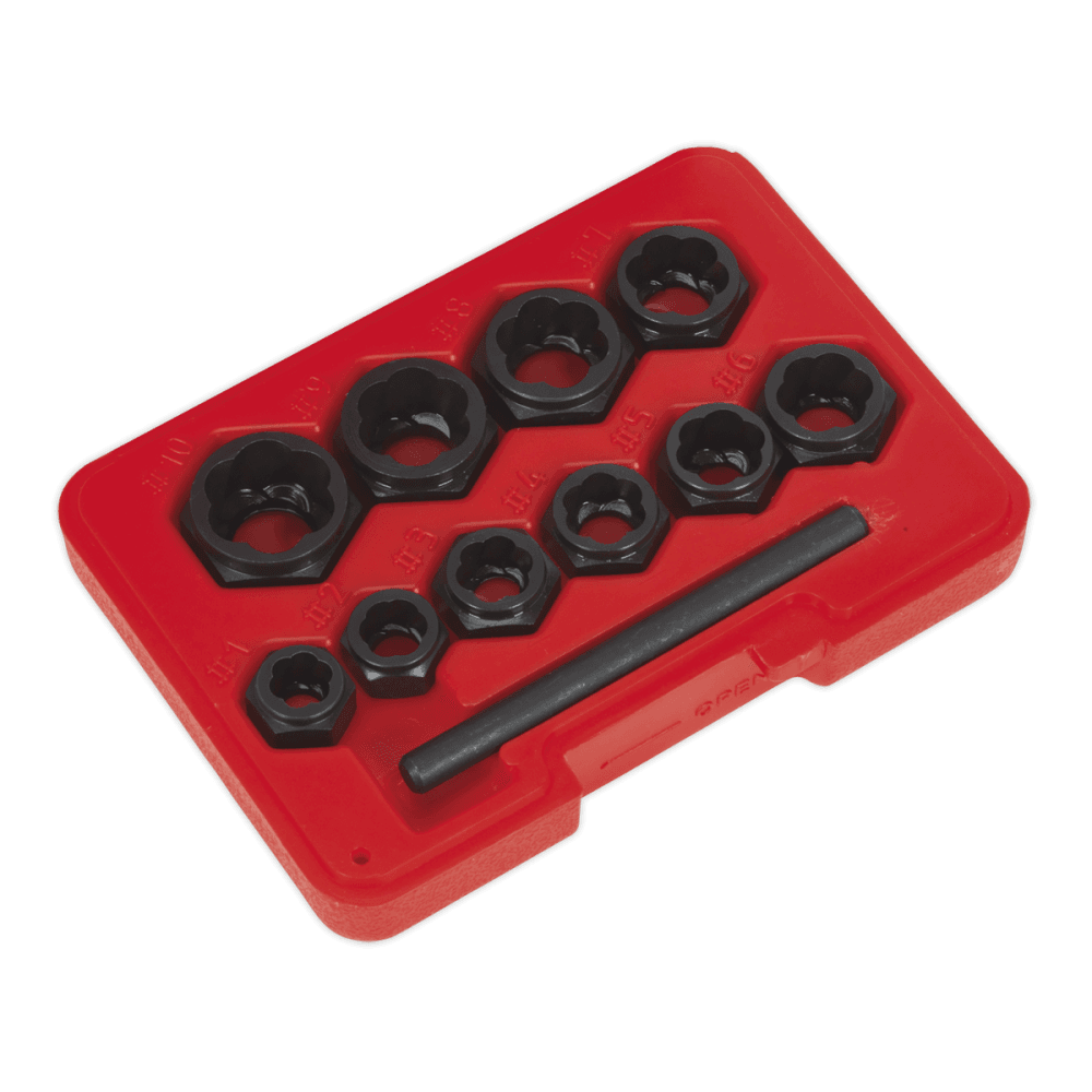 Bolt Extractor Set 10pc Spanner Type Model No.-21992