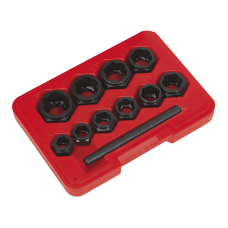 Bolt Extractor Set 10pc Spanner Type Model No.-21992