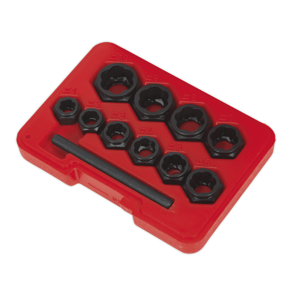 Bolt Extractor Set 10pc Spanner Type Model No.-21992
