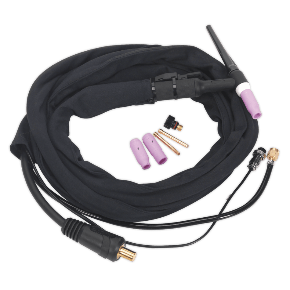 TIG Inverter Welding Torch with Push-Button 25mm² : Model No.-22228