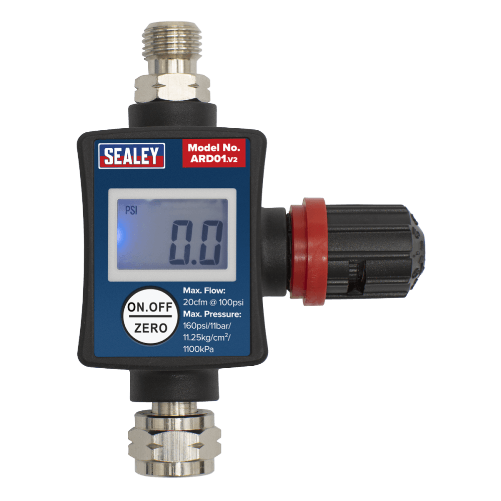 On-Gun Air Pressure Regulator/Gauge Digital Model No.-21764
