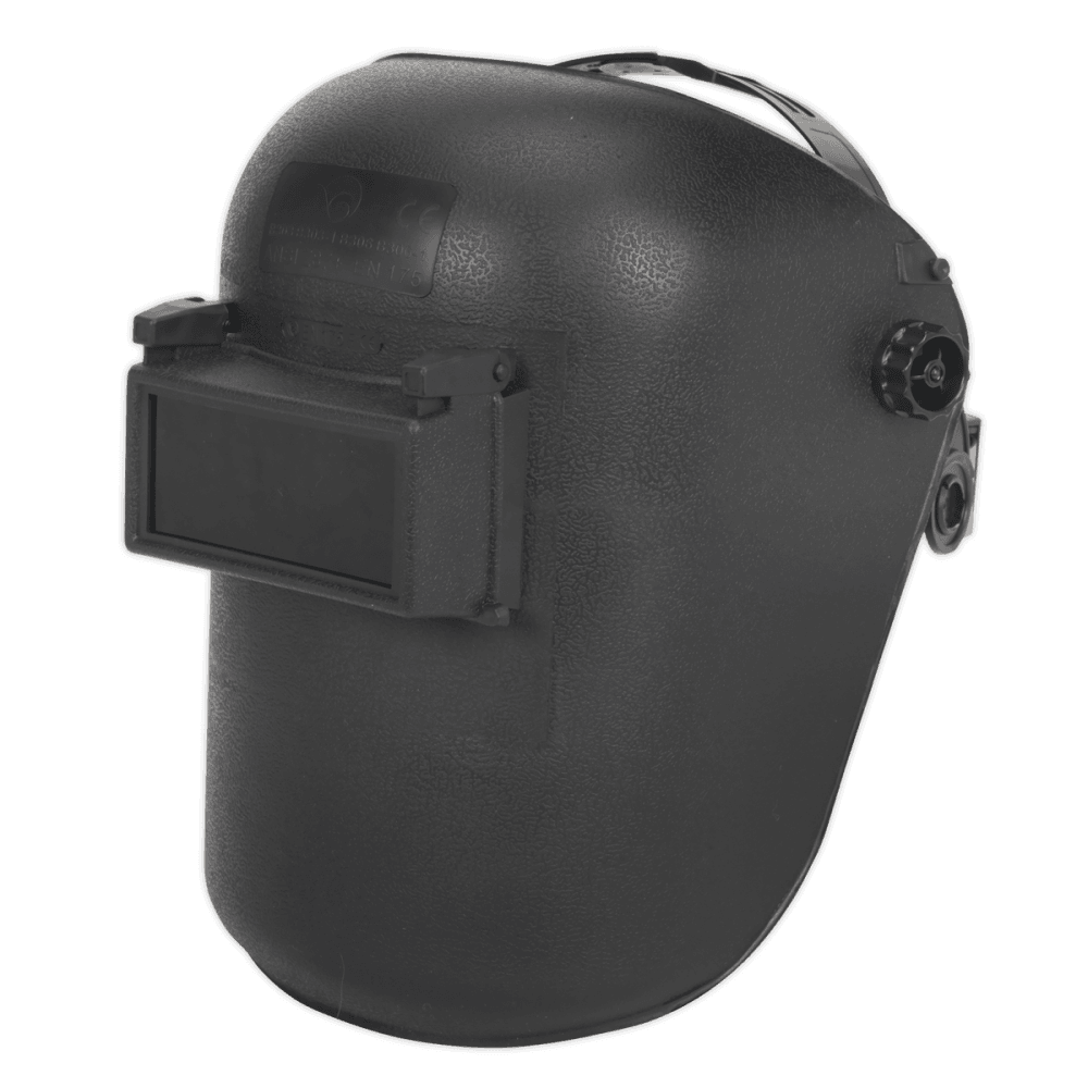 Welding Head Shield 2" x 4-1/4" Shade 10 Lens Model No.-9735