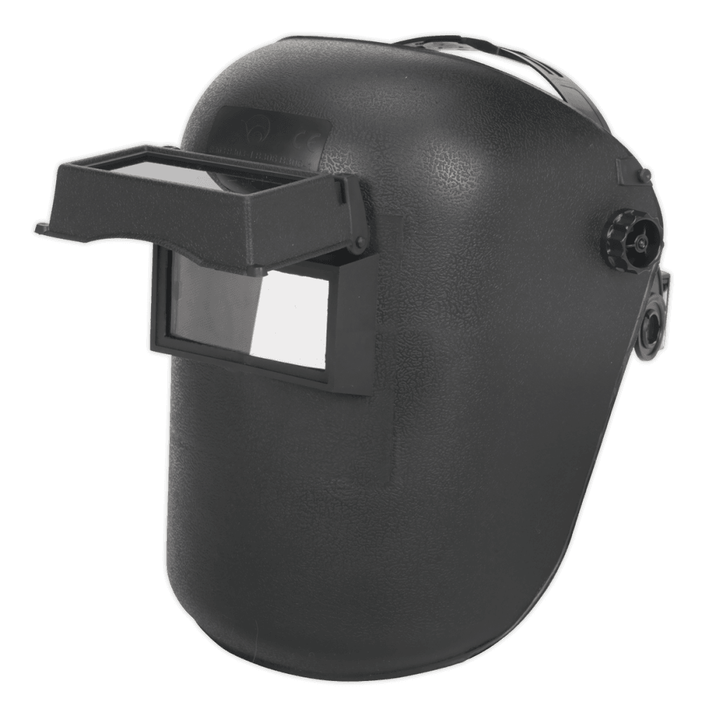 Welding Head Shield 2" x 4-1/4" Shade 10 Lens Model No.-9735